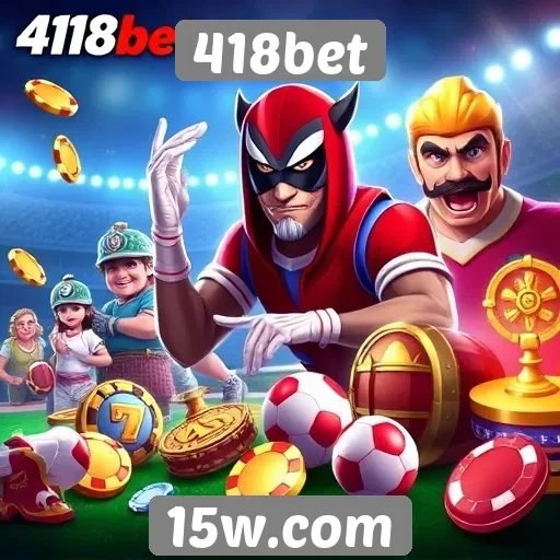 Visão geral dos jogos disponíveis na 418bet