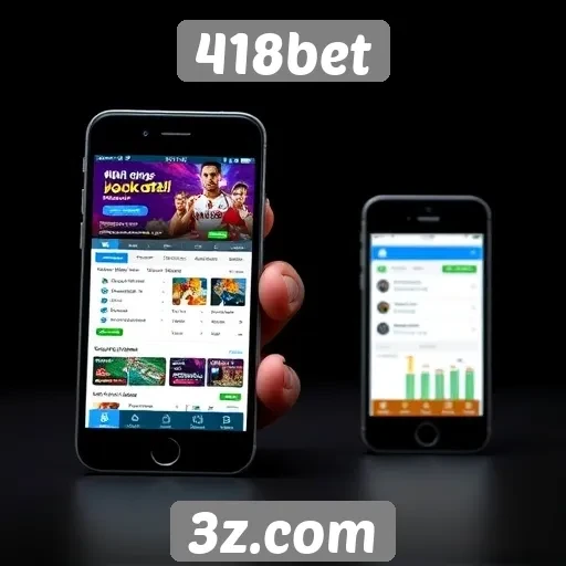 Acessibilidade do site 418bet em dispositivos móveis