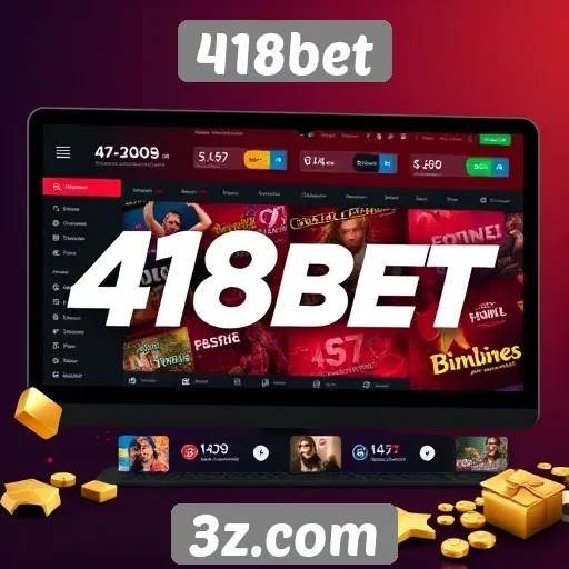 Experiência do usuário na interface da 418bet